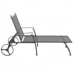 Wheeled Sunlounger