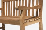 2 Seater Outdoor Teak Bench 120cm 1832