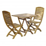 Square Teak Folding Table 75x75cm 1810