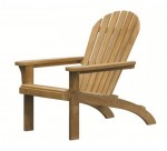 Superior Teak Adirondack & Stool 1860