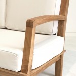 A Grade Java Teak Outdoor Bucket Lounge