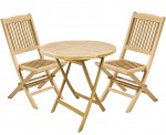 Traditional Teak Folding Chair
